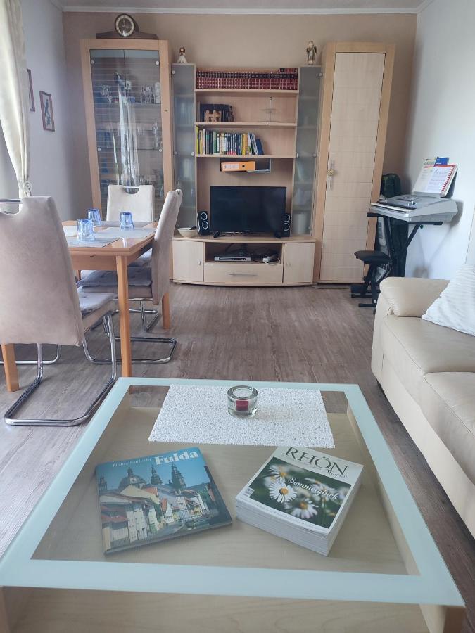 Ferienwohnung Marsteller in Fulda Gläserzell mit Wlan Exterior foto